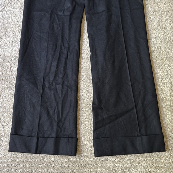 Talbots | Wool Cashmere Blend Trousers in Black | Size 4 - Picture 5 of 7